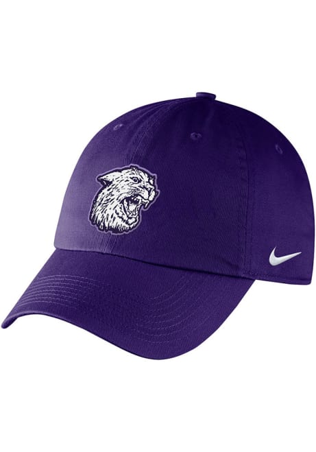 Nike Purple K-State Wildcats Basketball Campus Adjustable Hat