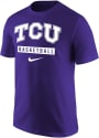 TCU Horned Frogs Nike Core Basketball T Shirt - Purple