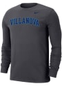 Villanova Wildcats Nike Dri-FIT Arch Name T Shirt - Grey
