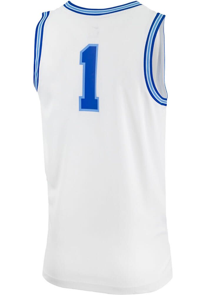 Nike Xavier Musketeers WHITE Retro Replica Design Jersey - 19862110