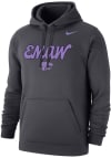 Main image for Nike K-State Wildcats Mens Charcoal Emaw Long Sleeve Hoodie