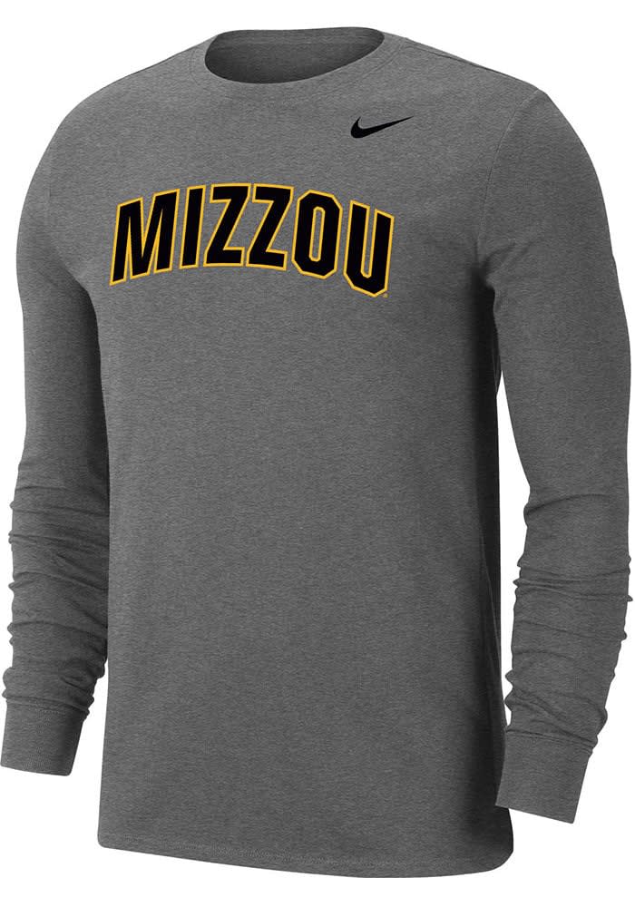 Nike Missouri Tigers Dri-FIT Arch Name Long Sleeve T Shirt
