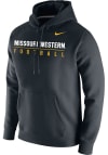 Main image for Nike Missouri Western Griffons Mens Black Club Fleece Football Long Sleeve Hoodie