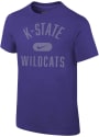 K-State Wildcats Youth Nike Retro Team Name T-Shirt - Purple