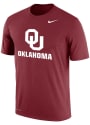 Oklahoma Sooners Nike Dri-FIT T Shirt - Crimson