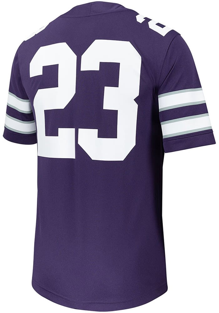 Nike Mens PURPLE K-State Wildcats Replica Game Jersey - 19862642
