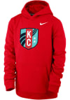 Main image for Nike KC Current Youth Red Primary Shield Long Sleeve Hoodie