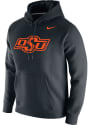 Oklahoma State Cowboys Nike Primary Logo Hooded Sweatshirt - Black