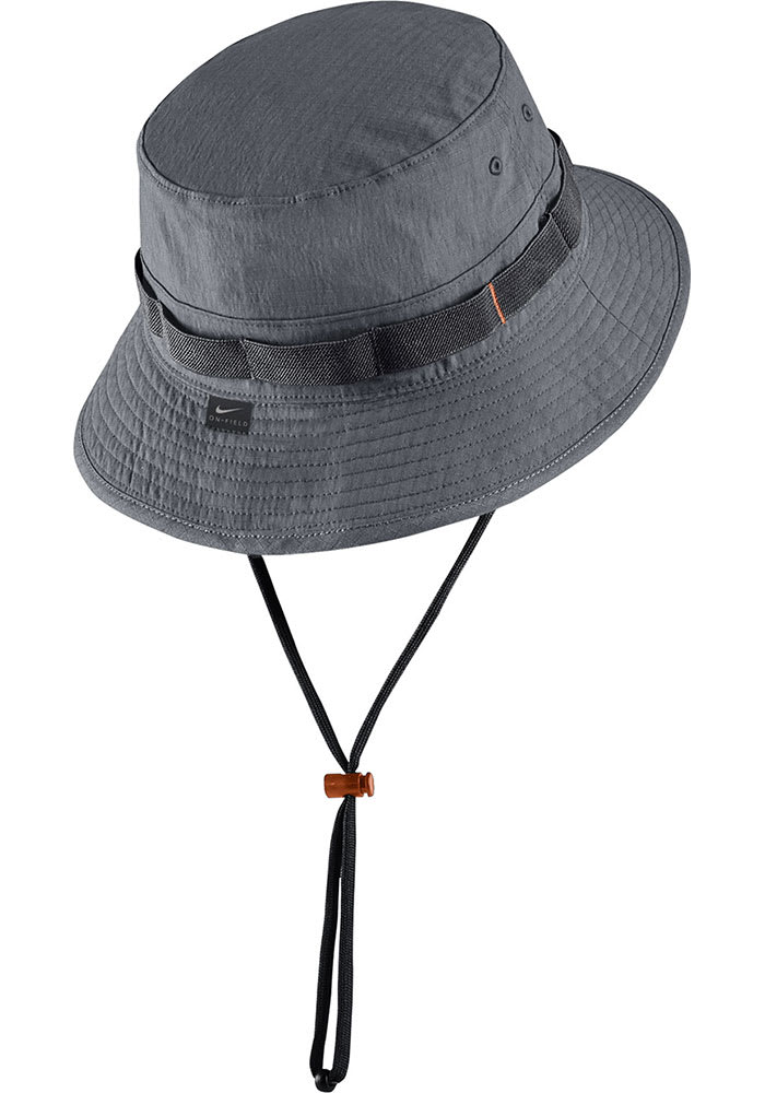 Nike Texas Longhorns GRAY Sideline Boonie Bucket Hat - 19862748