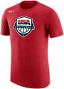 Team USA Nike Crest Fashion T Shirt - Red