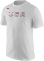 Team USA Nike Hockey T Shirt - White