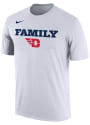 Dayton Flyers Nike Family DriFIT T Shirt - White