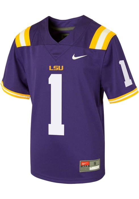 LSU First to Fully Embrace Custom Player Football Jerseys Through Historic  Fanatics, OneTeam Co-Branded Program – LSU