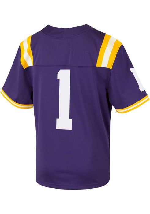 LSU Tigers Nike #1 Ja'Marr Chase Youth Replica Football Jersey – White —  Bengals & Bandits