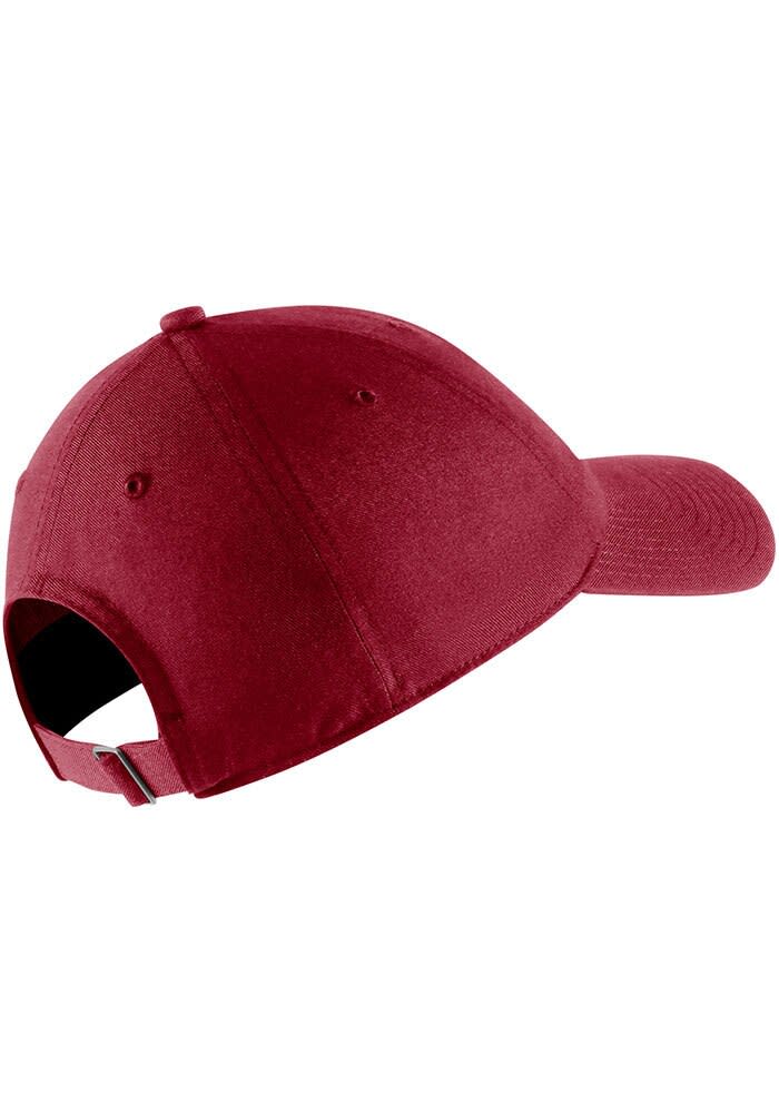 Nike Oklahoma Sooners CRIMSON Football Campus Adjustable Hat