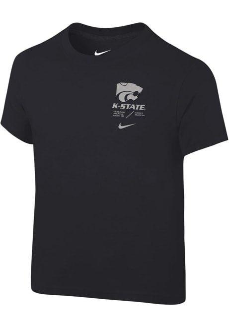 Toddler K-State Wildcats Black Nike SL Team Issue Short Sleeve T-Shirt