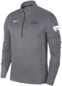 K-State Wildcats Nike Pacer 1/4 Zip Pullover - Grey