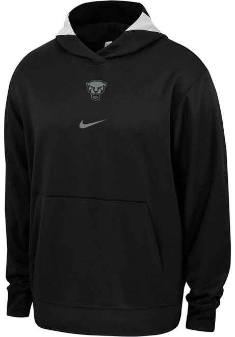 Mens Pitt Panthers Black Nike Spotlight Long Sleeve Hoodie