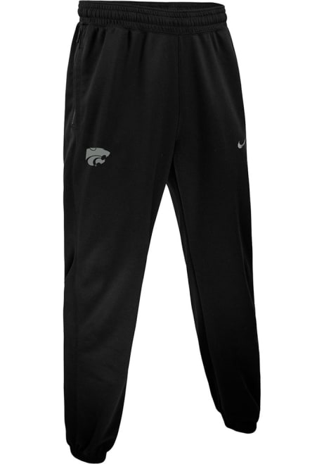 Mens K-State Wildcats Black Nike Spotlight Pants