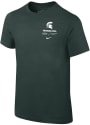 Michigan State Spartans Youth Nike SL Team Issue T-Shirt - Green