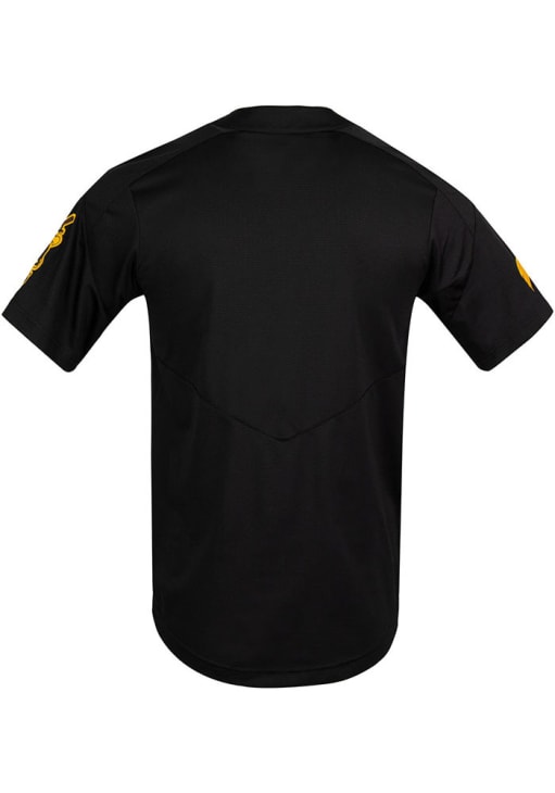 Nike Iowa Hawkeyes Mens Black Replica Baseball Jersey