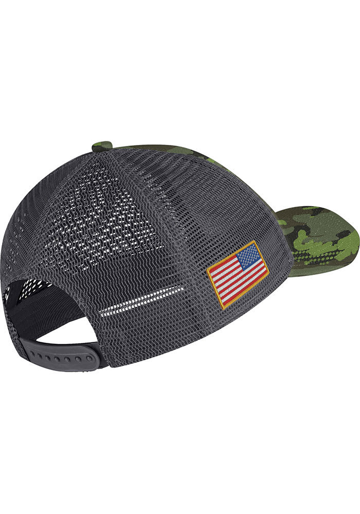 Nike GREEN Michigan State Spartans Camo C99 Military Trucker