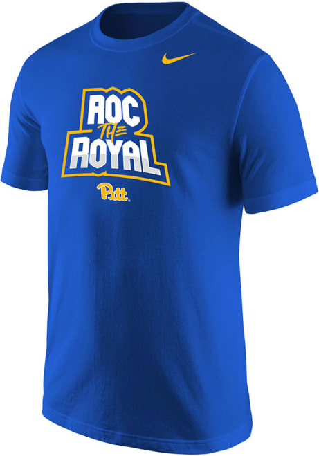 Pitt Panthers Blue Nike Roc The Royal Short Sleeve T Shirt