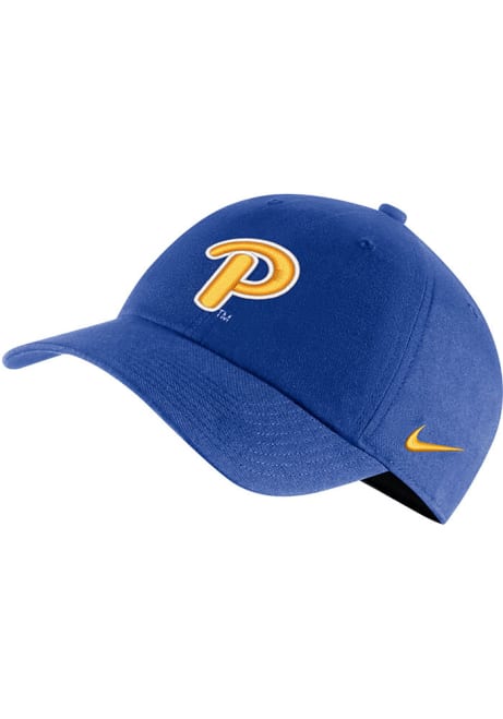 Nike Blue Pitt Panthers Letter Logo Adjustable Hat