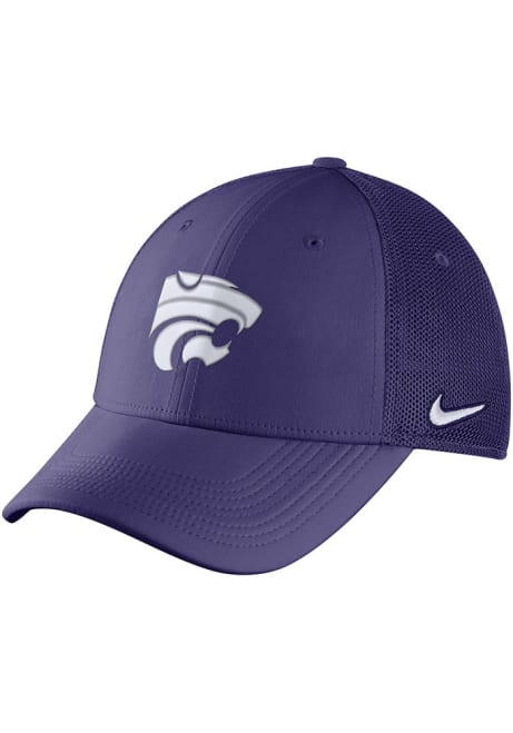 K-State Wildcats Nike Dry L91 Mesh Swoosh Flex Hat
