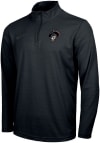 Main image for Nike Oklahoma State Cowboys Mens Black Intensity Team Logo Long Sleeve 1/4 Zip Pullover