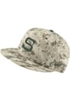Main image for Nike Michigan State Spartans Mens Tan Aero True On-Field Baseball Classic Fitted Hat