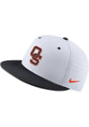 Main image for Nike Oklahoma State Cowboys Mens White Aero True On-Field Baseball Fitted Hat