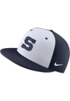 Main image for Nike Penn State Nittany Lions Mens White Aero True On-Field Baseball Fitted Hat