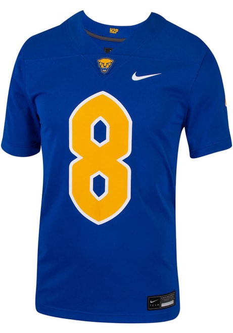 Kenny Pickett Nike Mens Blue Pitt Panthers Kenny Pickett Football Jersey