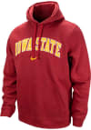Main image for Nike Iowa State Cyclones Mens Cardinal Arched School Name Long Sleeve Hoodie