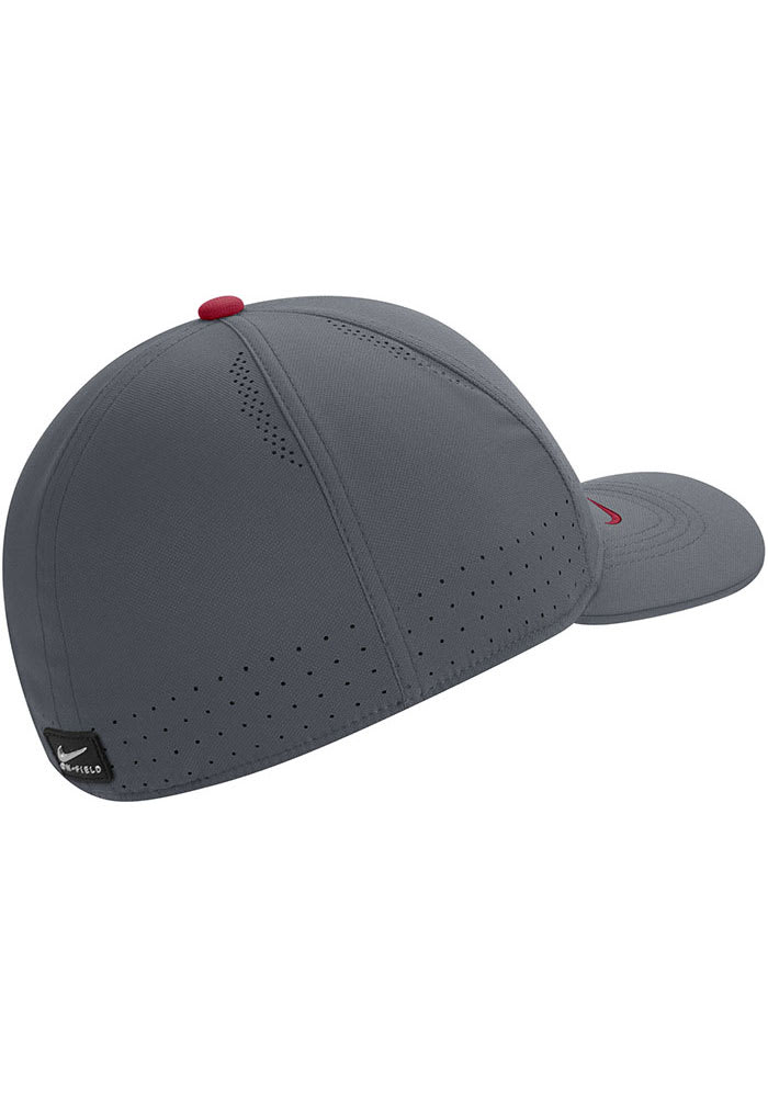 Temple Owls Mens Sideline C99 Swoosh GREY Nike Flex Hat