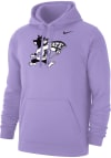 Main image for Mens K-State Wildcats Lavender Nike Willie Club Fleece Hooded Sweatshirt