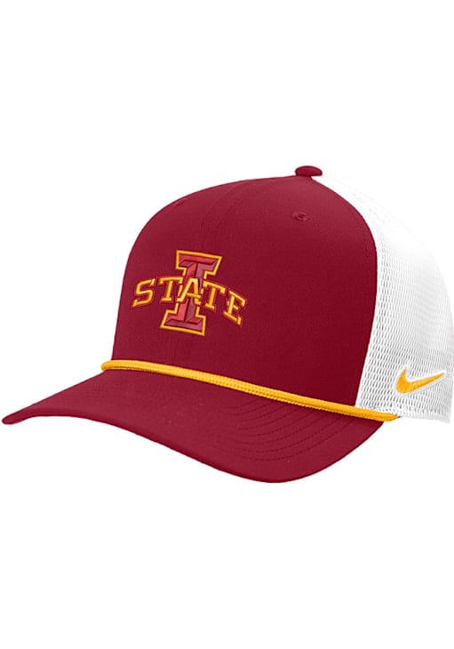 Nike Iowa State Cyclones CARDINAL Visor Rope Trucker Adjustable