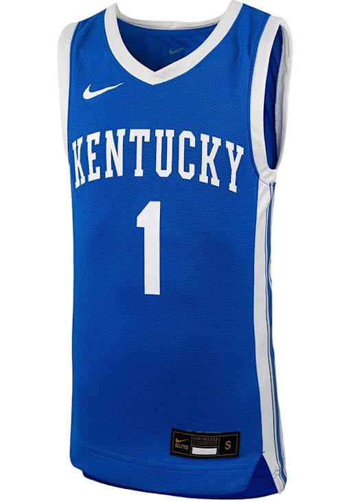 Kentucky Wildcats Devin Booker Youth ROYAL Replica Name and Number