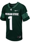 Main image for Youth Michigan State Spartans Green Nike Replica No 1 Football Jersey Jersey