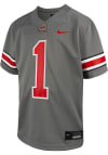 Main image for Nike Ohio State Buckeyes Youth Grey Alt 2 Football Jersey