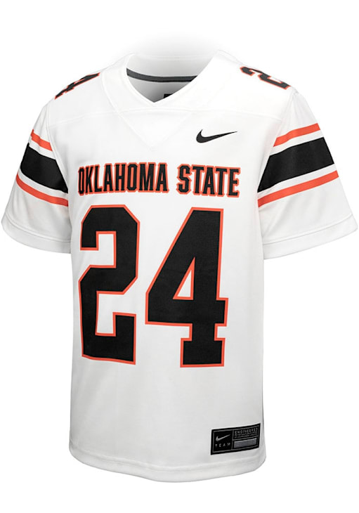 Youth Oklahoma State Cowboys White Nike Alt Football Jersey Jersey