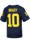 Main image for Tom Brady Michigan Wolverines Youth Navy Blue Nike Name and Number Football Jersey
