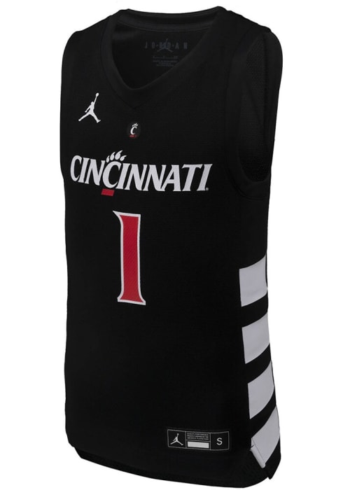 Cincinnati Bearcats Youth Black Replica Jersey Basketball Jersey