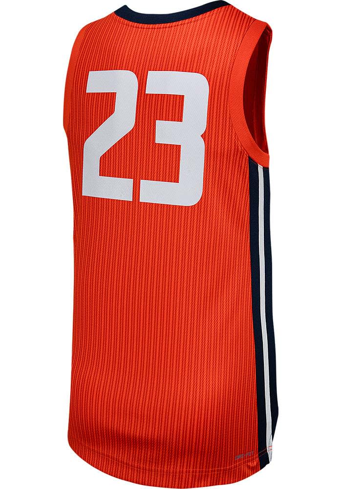 Nike Mens ORANGE Illinois Fighting Illini Replica Basketball