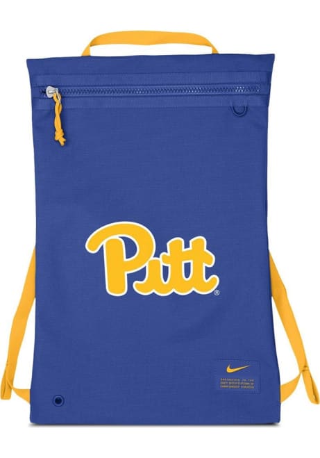 Pitt Panthers Nike Utility String Bag - Blue