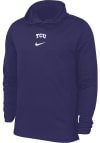 Main image for Nike TCU Horned Frogs Mens Purple Sideline Lightweight Player Long Sleeve Hoodie