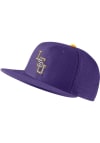 Main image for Nike LSU Tigers Mens Purple Aero True On-Field Baseball Fitted Hat