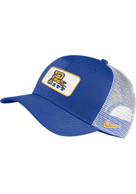 Nike Blue Pitt Panthers Retro Mascot Trucker Adjustable Hat