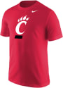 Cincinnati Bearcats Nike Primary Logo T Shirt - Red